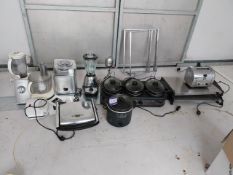 Electrical kitchen equipment to include ice-cream maker, blender, toastie machine, slow cooker,