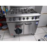 Falcon Dominator G3101 6 Burner Range Oven