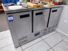 POLAR G622 Stainless Steel Three Door Refrigerator
