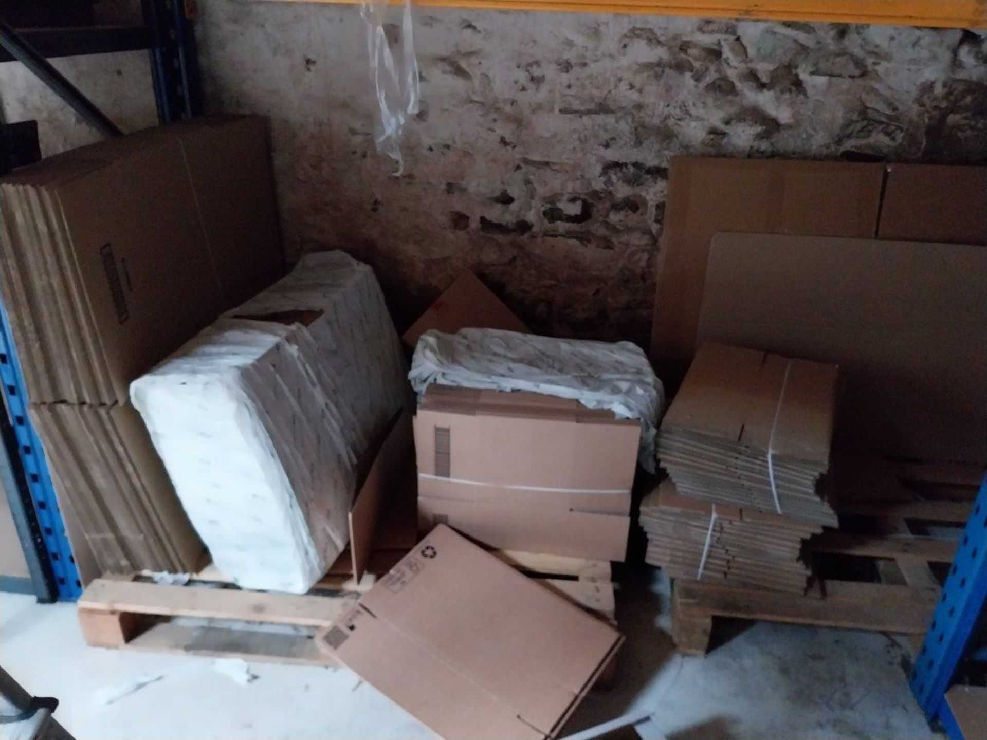 Quantity of Cardboard Packaging