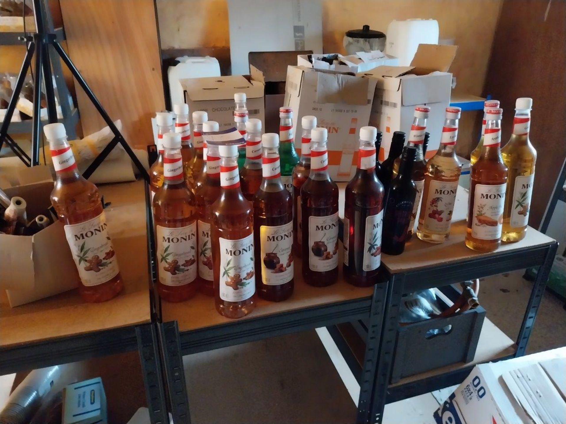 Quantity of Wet Stock to include Monin Syrups, Non - Image 2 of 6