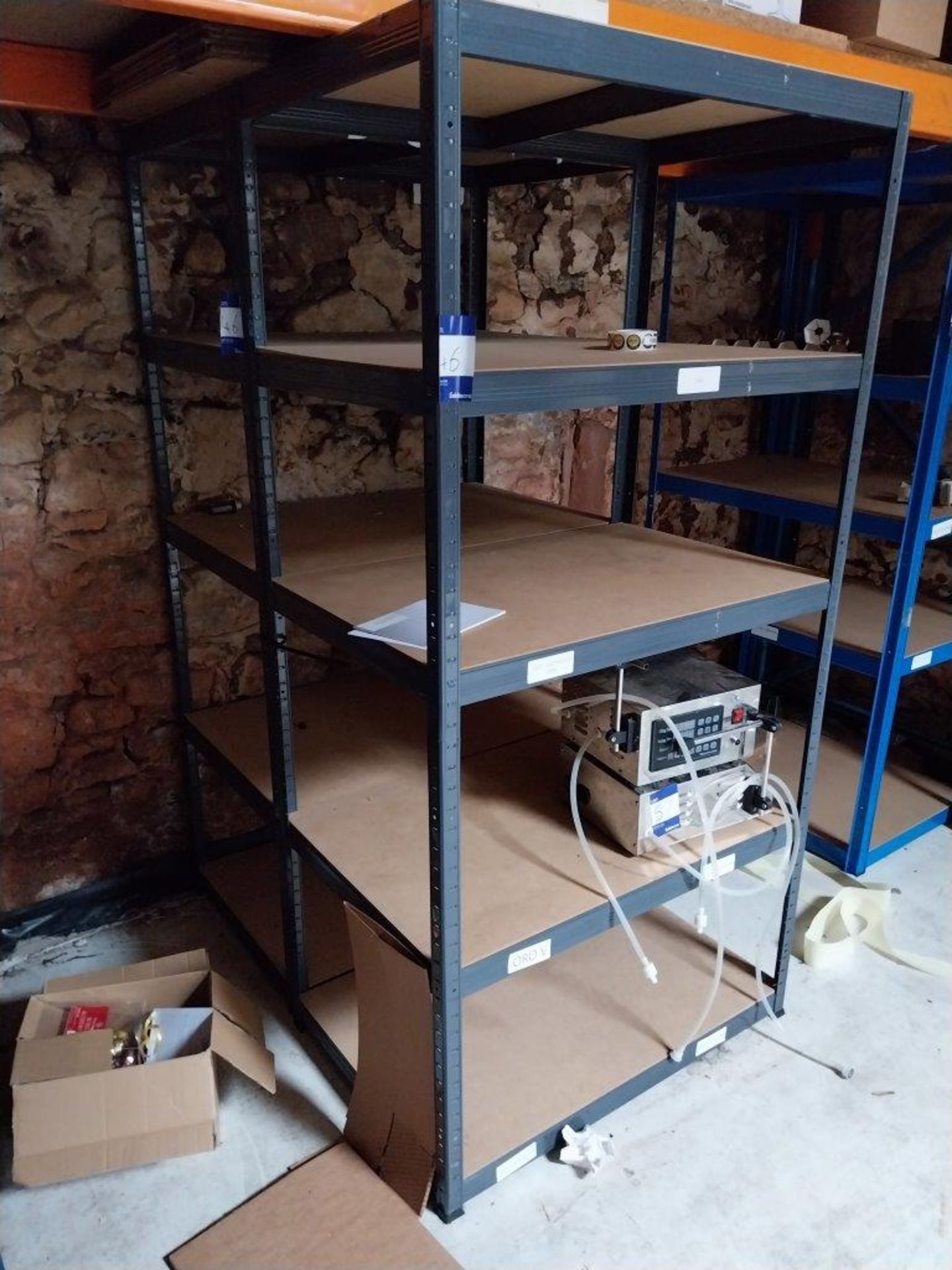 3 x 5 Tier Boltless Steel Stores Racking - Image 2 of 2