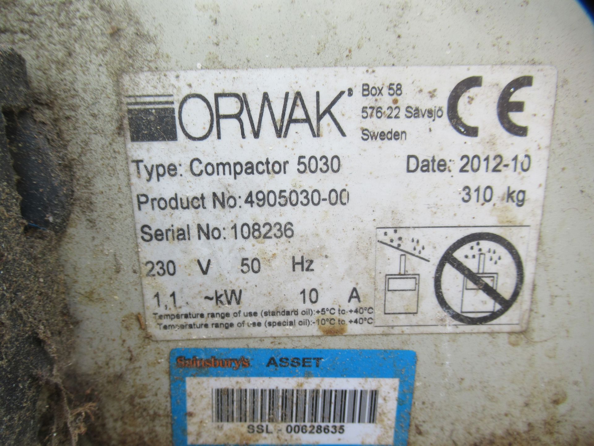 Orwak 5030B Compactor - Image 5 of 5