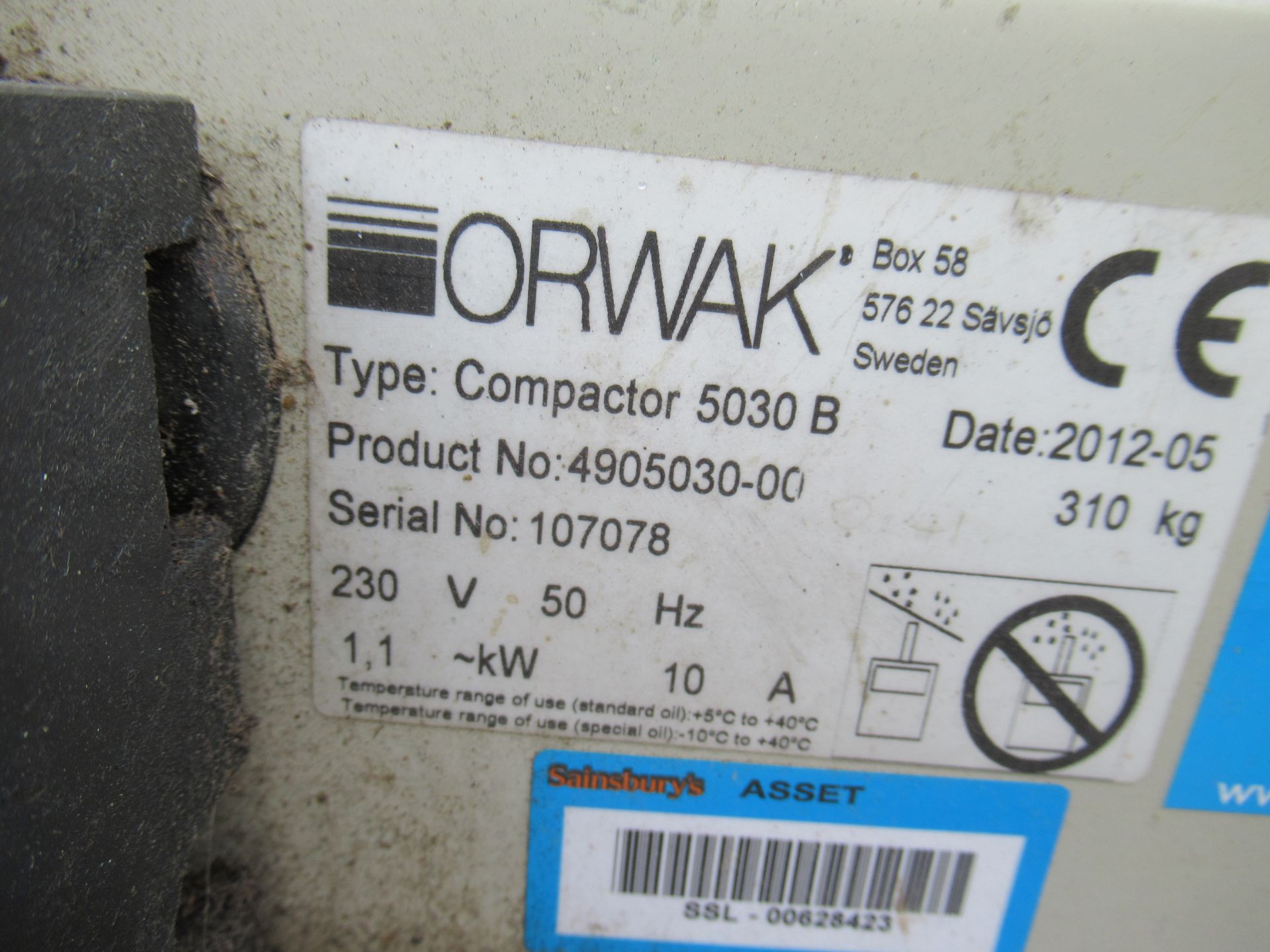 Orwak 5030B Compactor - Image 5 of 5