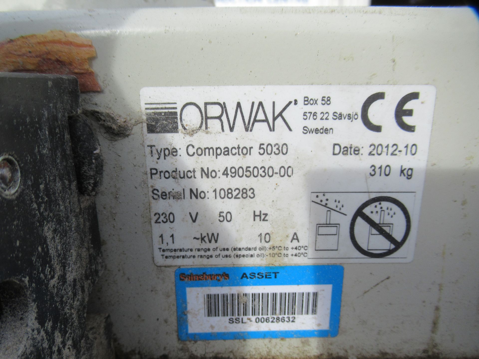 Orwak 5030B Compactor - Image 5 of 5