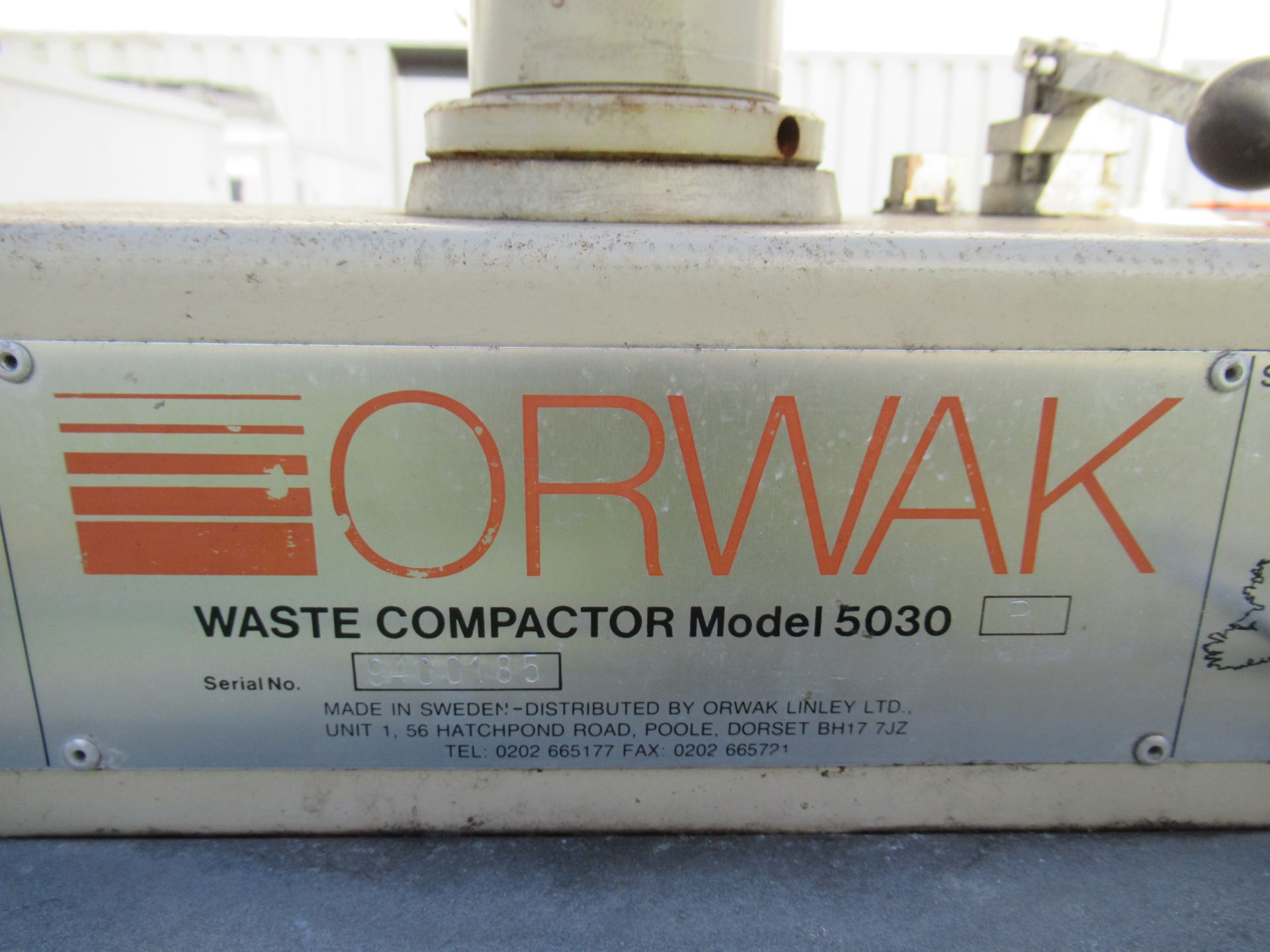 Orwak 5030B Compactor - Image 4 of 5