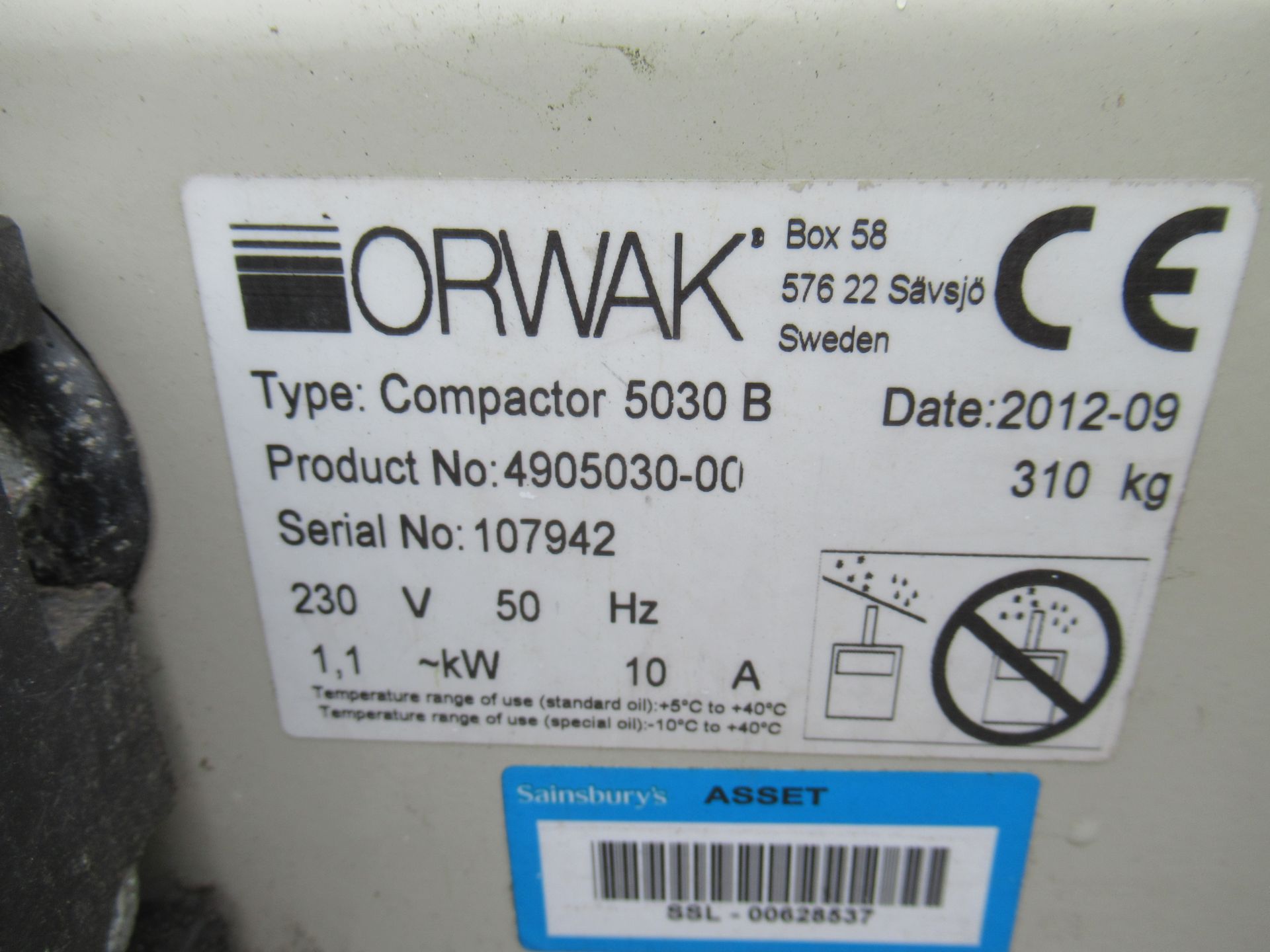 Orwak 5030B Compactor - Image 5 of 5