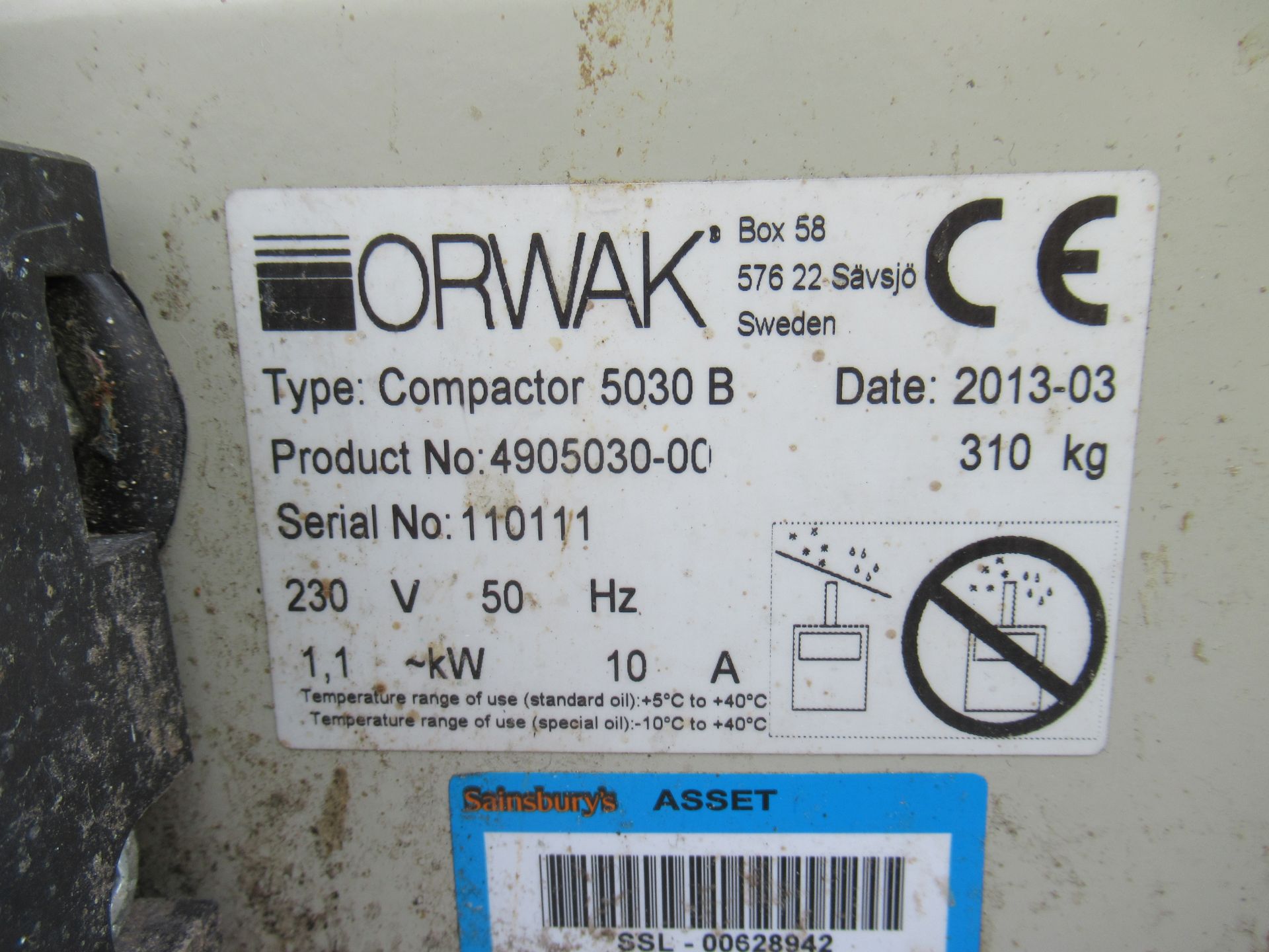 Orwak 5030B Compactor - Image 5 of 5