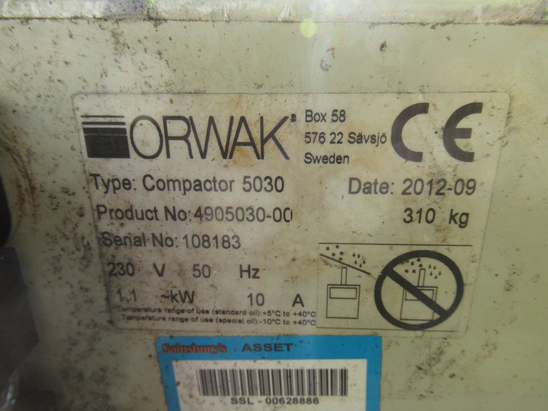 Orwak 5030B Compactor - Image 5 of 5