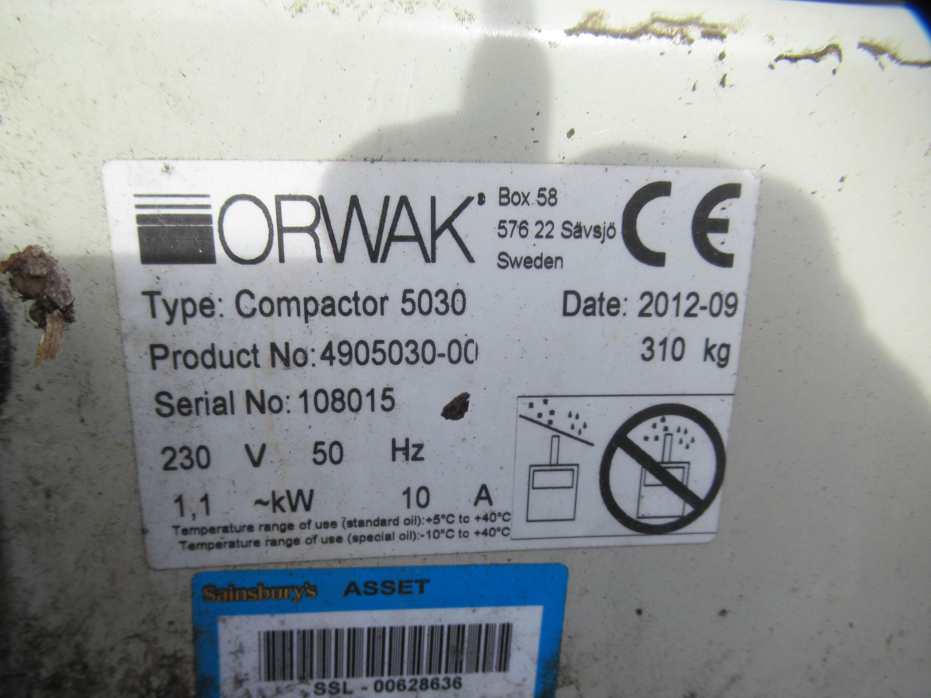 Orwak 5030B Compactor - Image 5 of 5