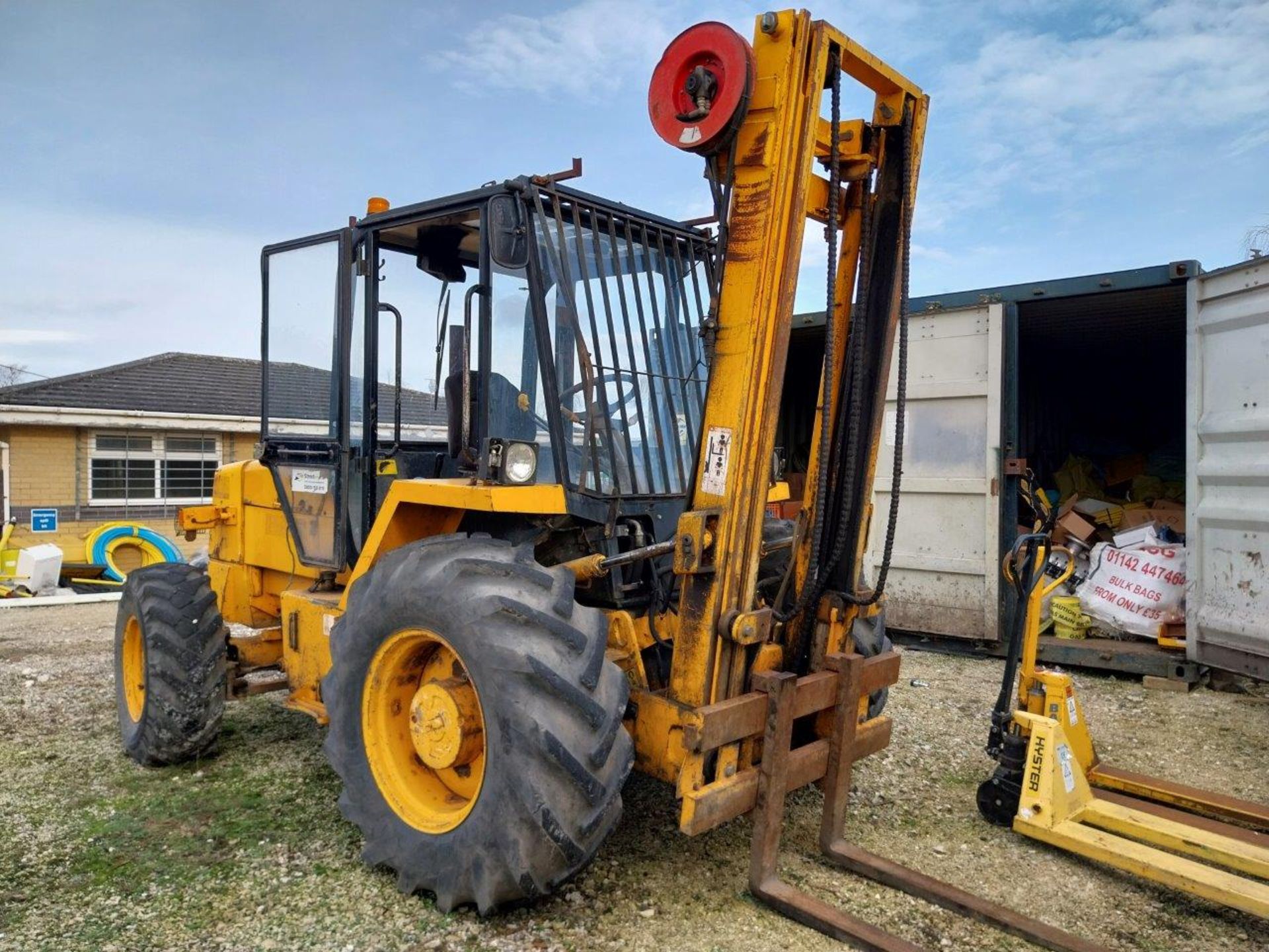 JBC All Terrain Forklift Truck Hours unknown (batt