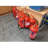 18 Powder Fire Extinguishers New 12/23