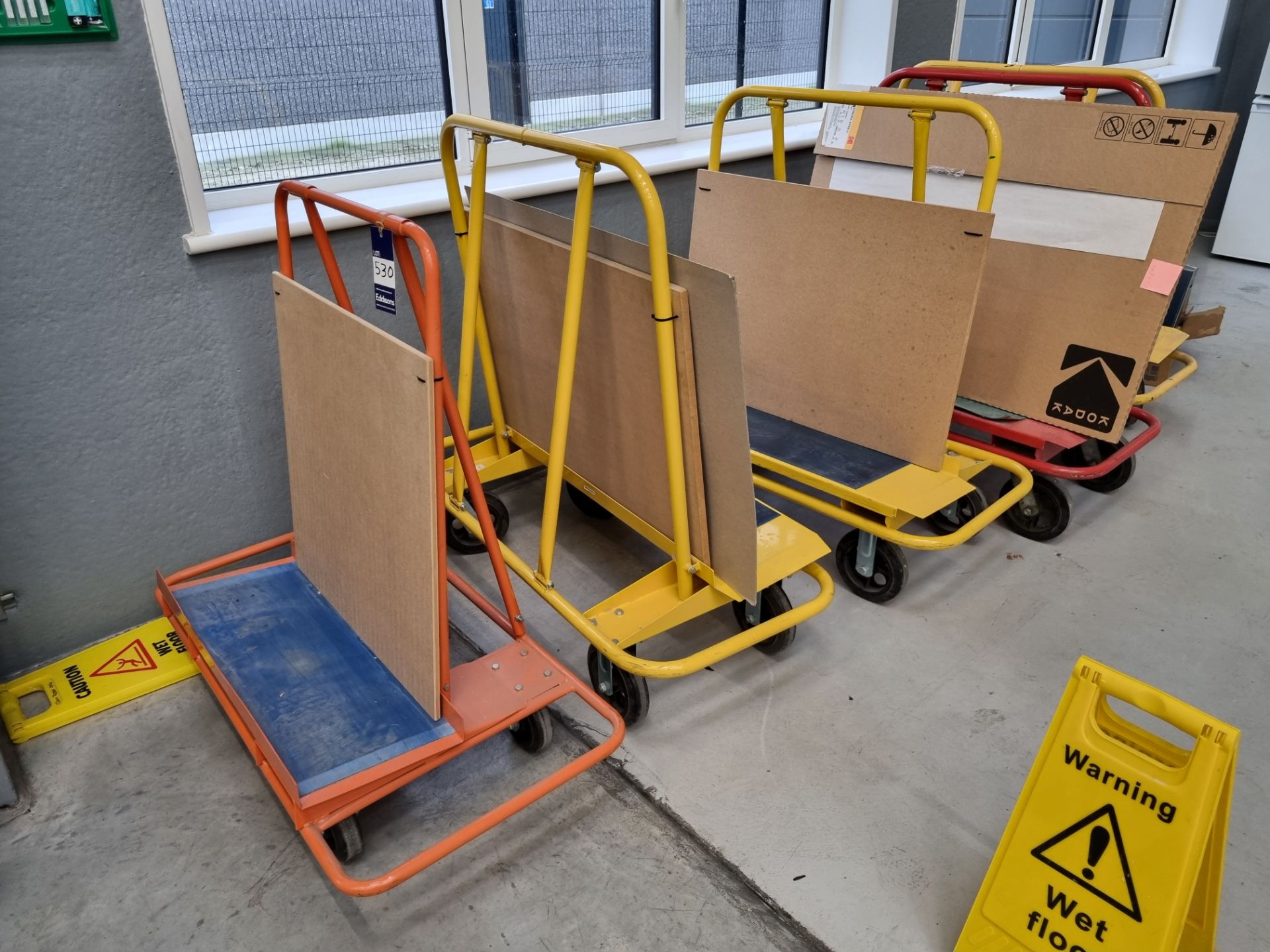 5x Board Trolleys