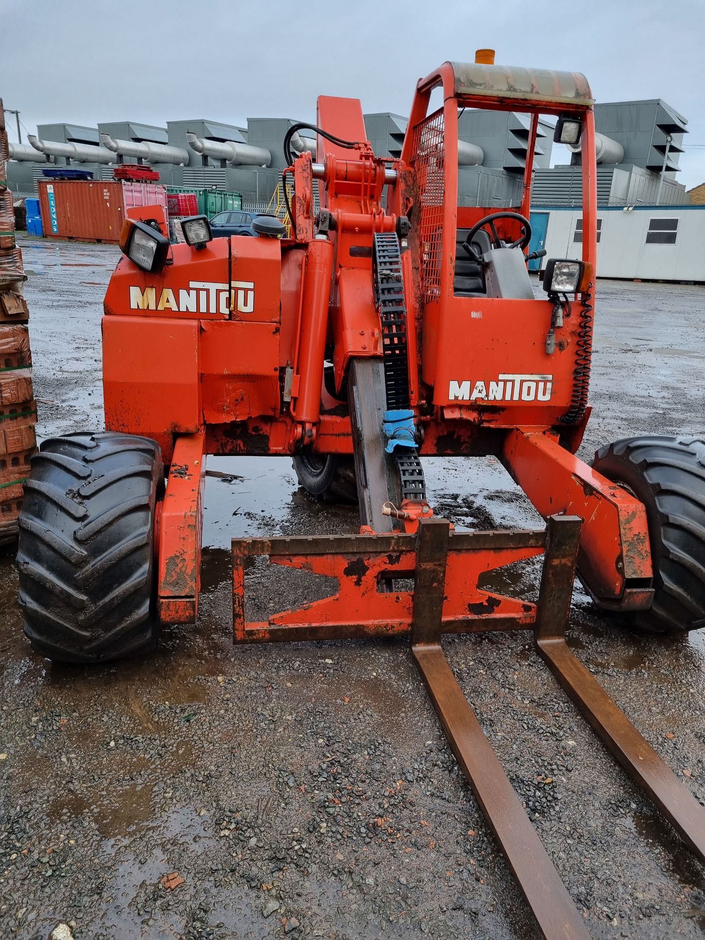 Manitou BF 3 Wheel Trailer Mountable Telehandler - Image 2 of 8