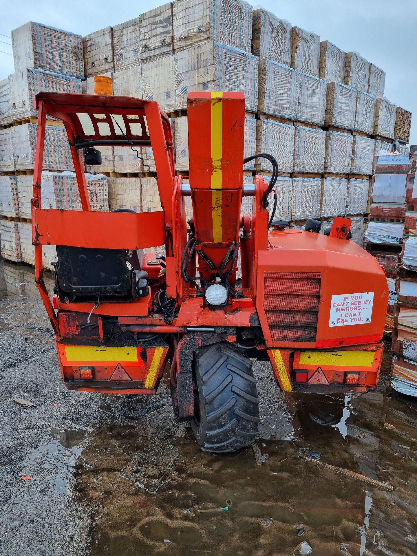 Manitou BF 3 Wheel Trailer Mountable Telehandler - Image 7 of 8