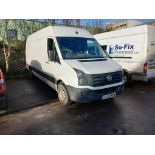 Volkswagen Crafter CR35 TDi 109 LWB Van, Registrat