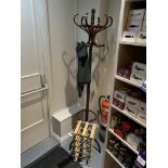 Wine Rack and Tall Coat Stand