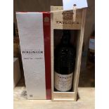Boxed Bottle of Bollinger Special Cuvee Champagne and a Boxed Bottle of Taylor's Port