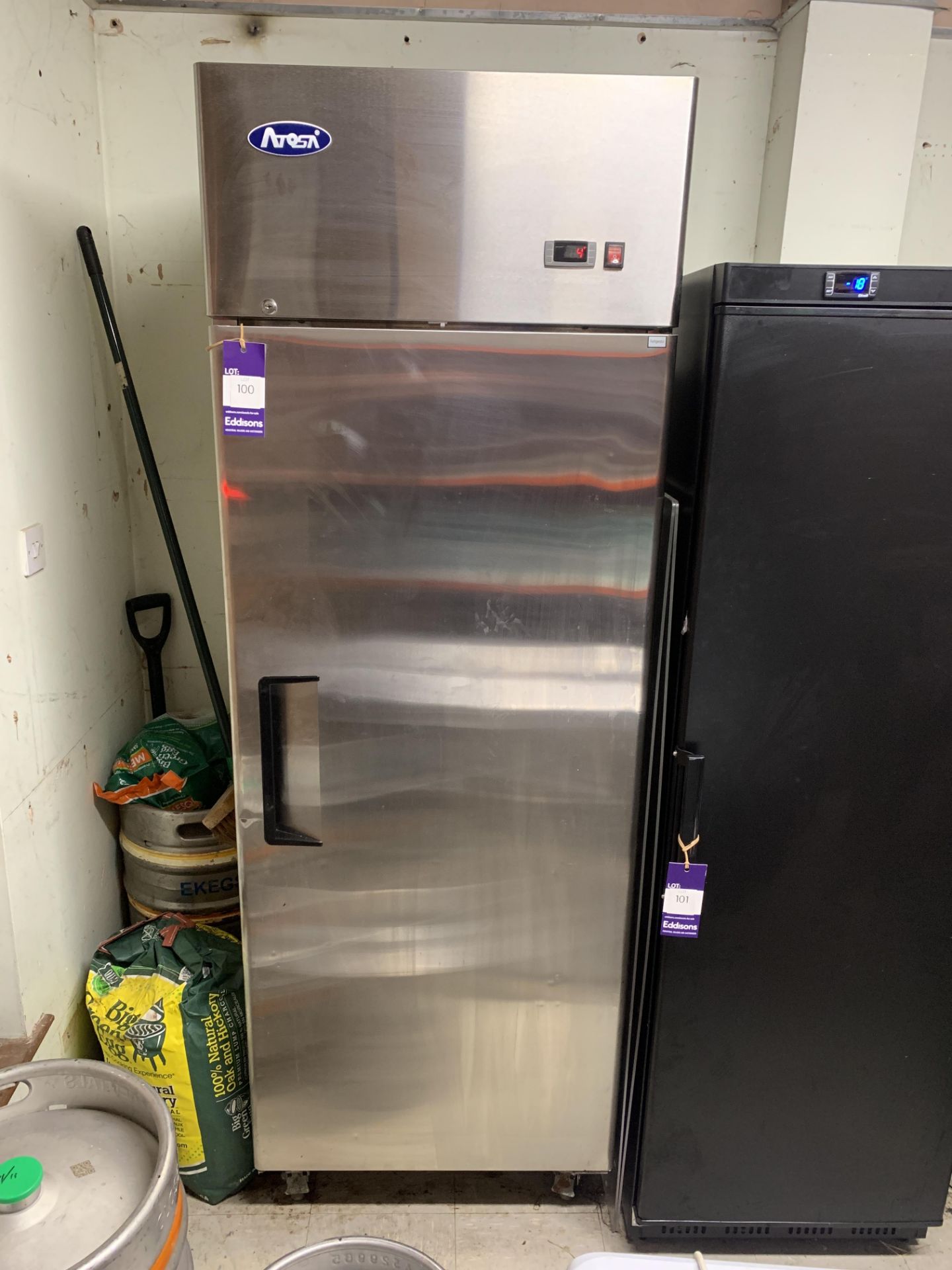 Atosa Stainless Steel Commercial Upright Refrigerator