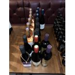 19x Bottles of Assorted French Wine (Red and Rose)