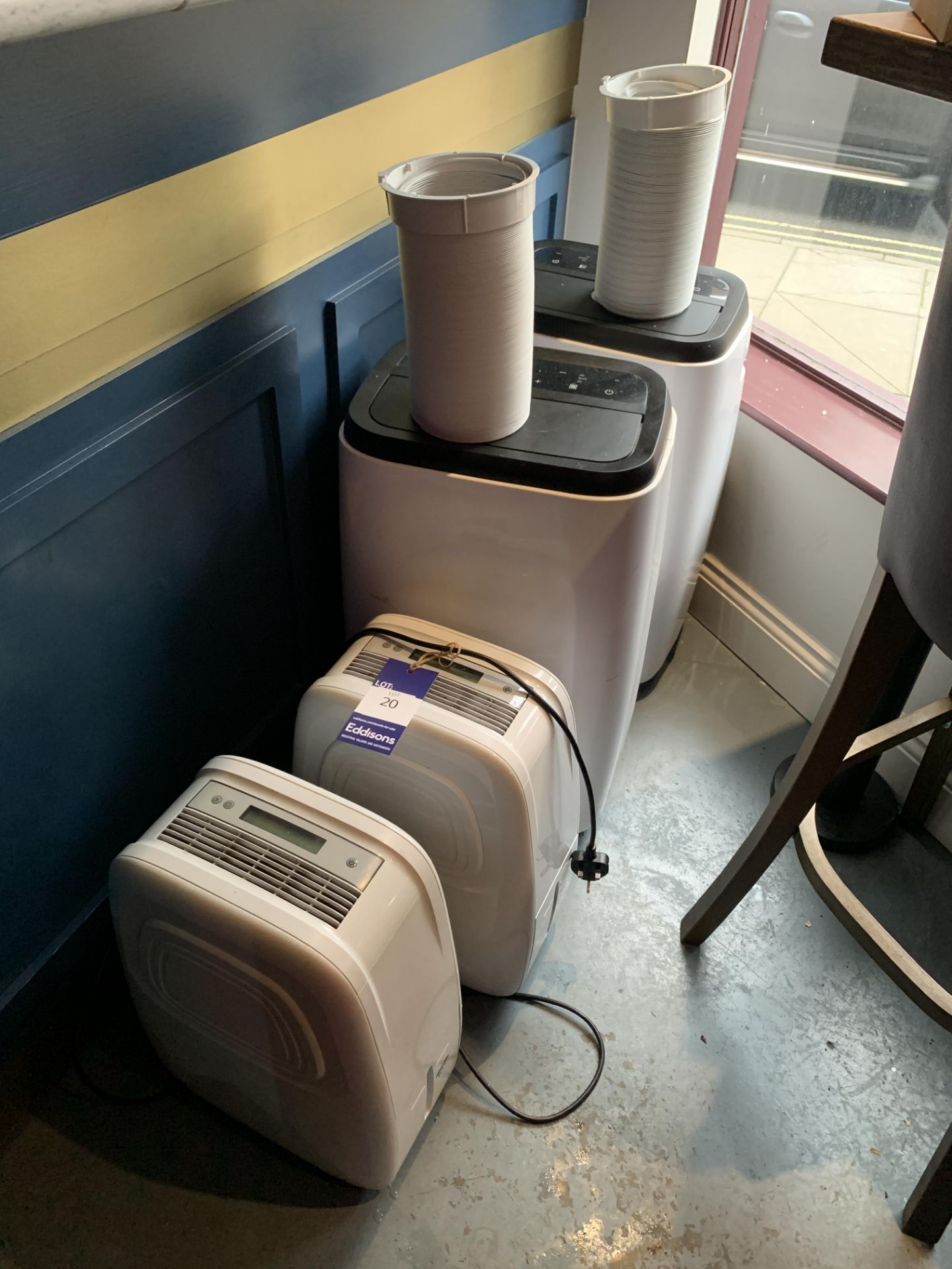 2x Princess Mobile Air Conditioning/Dehumidifying Units and 2x Other Aircon Units