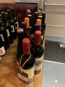 16x Bottles of Assorted Wine from USA, Bulgaria, Romania, Australia and South Africa
