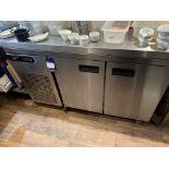 Foster Xtra Stainless Steel Under Counter Fridge - 1300mm wide