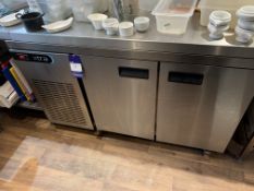 Foster Xtra Stainless Steel Under Counter Fridge - 1300mm wide