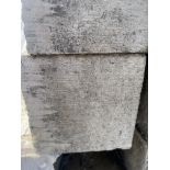 Qty 14 Concrete Square Blocks 3ft long 3"x3"