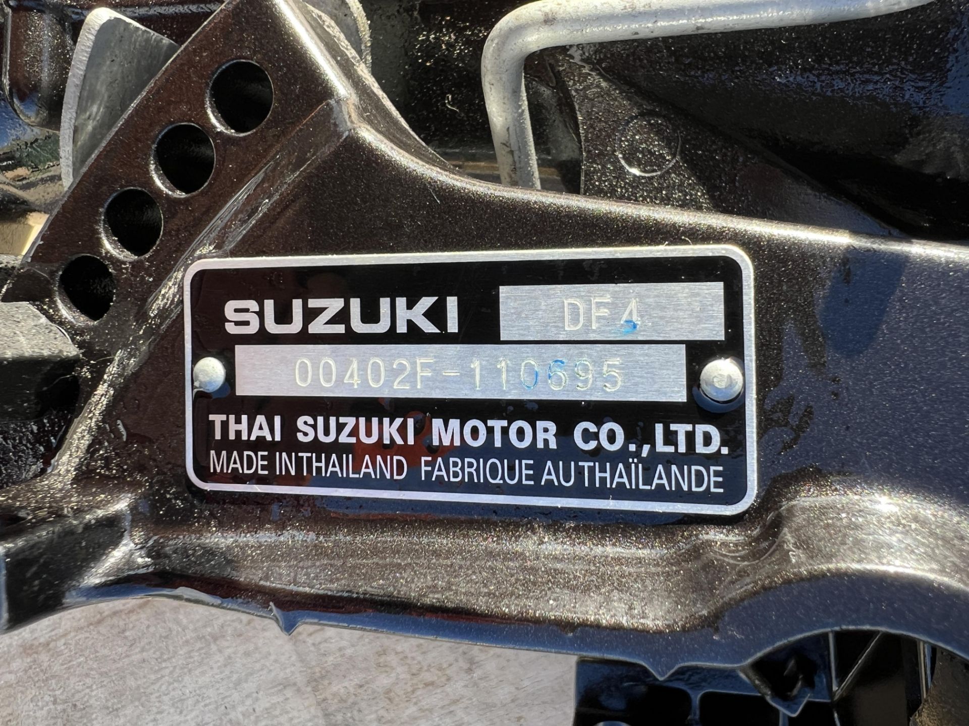 Outboard Motor: Suzuki DF4 - Image 9 of 9