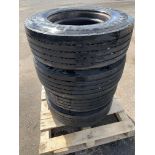 Wheel and Tyres:Qty 4 Continental 265/70R19.5, load range N Tubeless. Job Lot