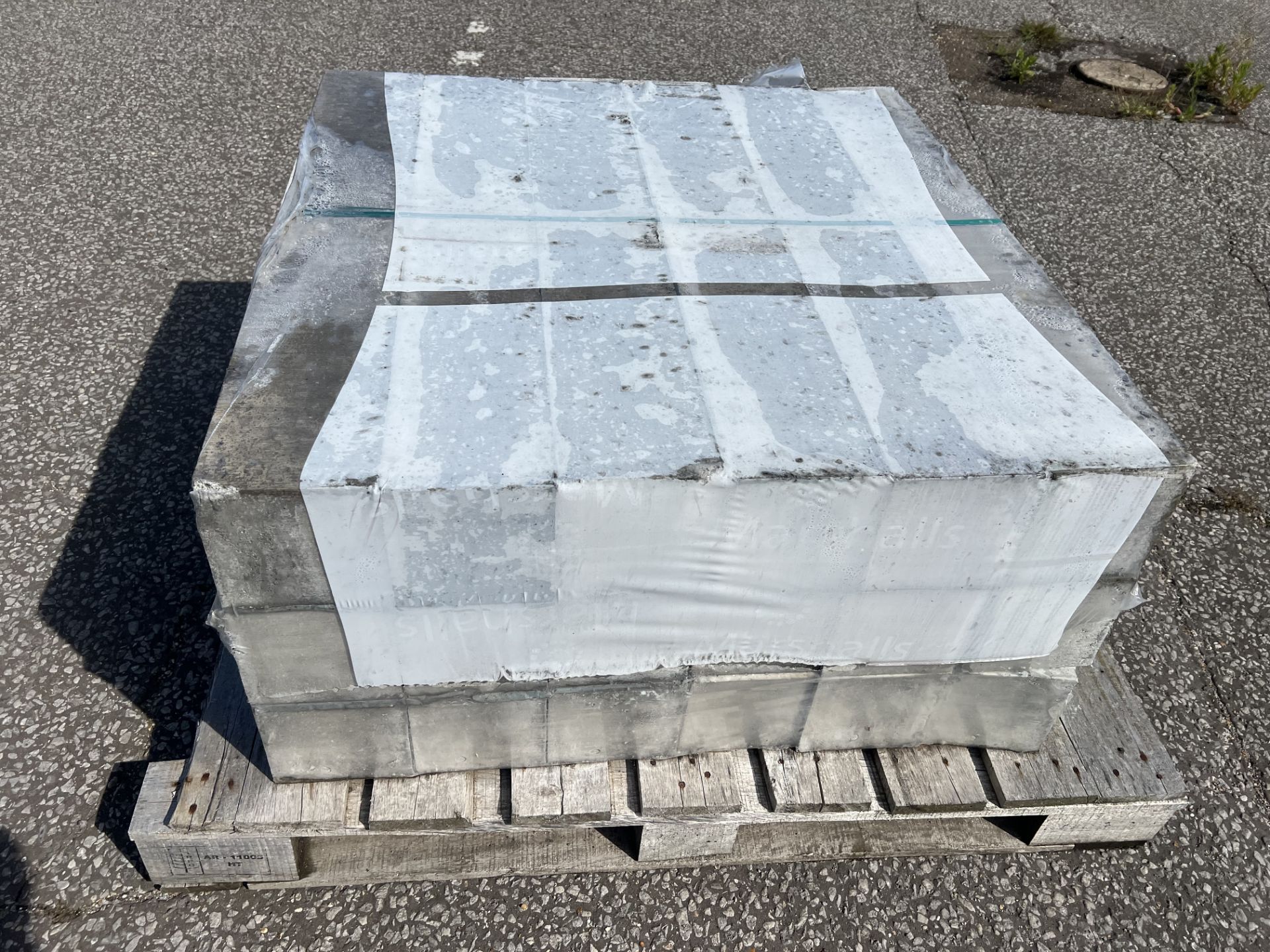 Qty 18 Concrete Square Blocks 3ft long 3"x3"