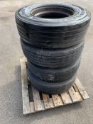 Wheel and Tyres:Qty 4 Continental 265/70R19.5, load range N Tubeless. Job Lot