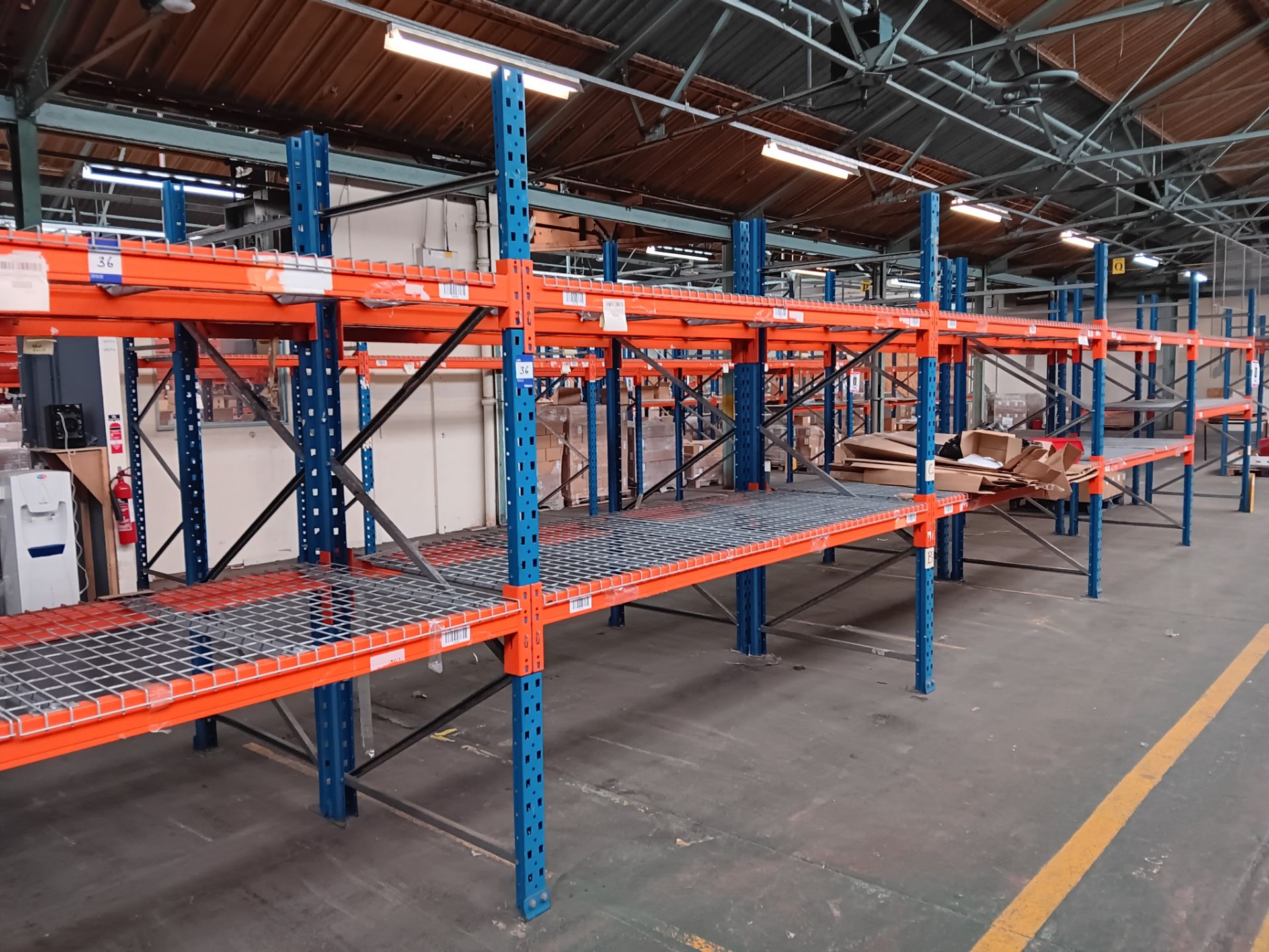 11.5 Bays of Metal Racking Comprising of 15 x Uprights (Approx. 8ft 4” H) & 38 x Cross Beams ( - Image 3 of 3