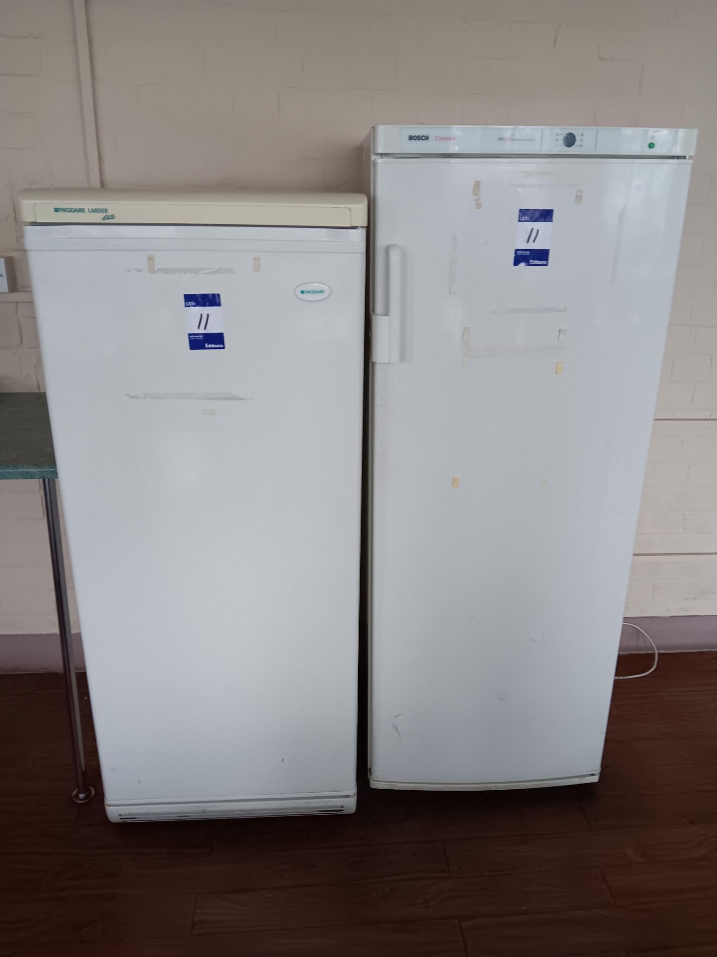 Bosch Classixx Upright Fridge & Frigidaire Larder Upright Fridge