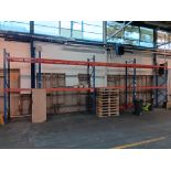 3.5 Bays of Metal Racking Comprising of 5 x Uprights (Approx. 10ft 10” H) & 16 x Cross Beams (