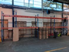 3.5 Bays of Metal Racking Comprising of 5 x Uprights (Approx. 10ft 10” H) & 16 x Cross Beams (