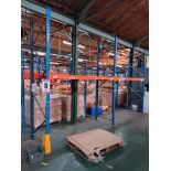 10 x Bays of Metal Racking Comprising of 15 x Uprights (Approx. 10ft 10” H) & 32 x Cross Beams (