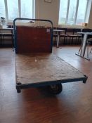 3-Wheel Warehouse Trolley