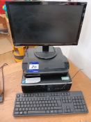 HP Core 2 vPro Computer with Monitor & Keyboard – 3GHZ Processor, 7168MB Ram & 300GB Hard Drive