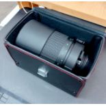 Sigma 600mm mirror lens, Sony fit to case
