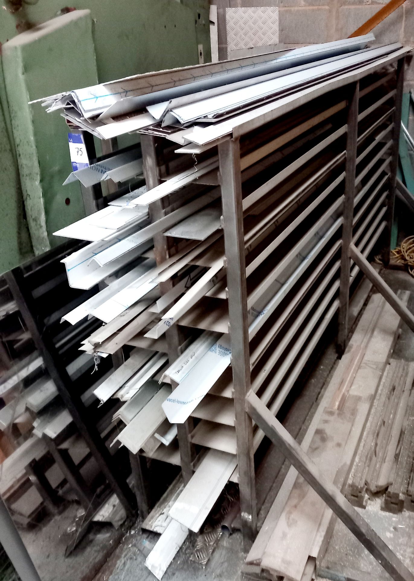 Fabricated stock rack (contents not included)