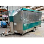 Bradley box trailer (5000x3000) converted for catering use