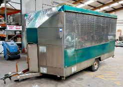 Bradley box trailer (5000x3000) converted for catering use