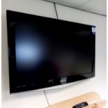 Samsung wall mounted TV