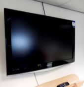 Samsung wall mounted TV