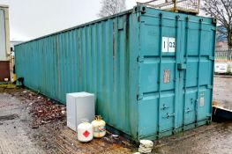 40ft shipping container (40ftx8ftx8ft) and contents (Purchaser responsible for removal of contents)