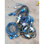 Quantity of electrical extension leads