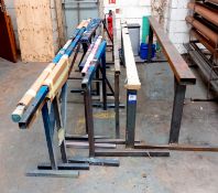 9 x Various sized tressels