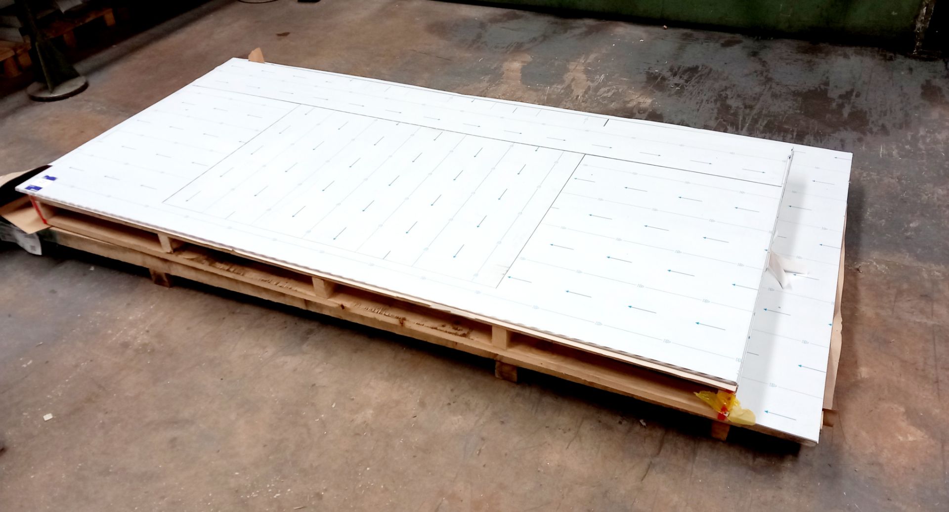 9 x Steel sheets (2500x1250) & 2 x steel sheets (3000x1500)